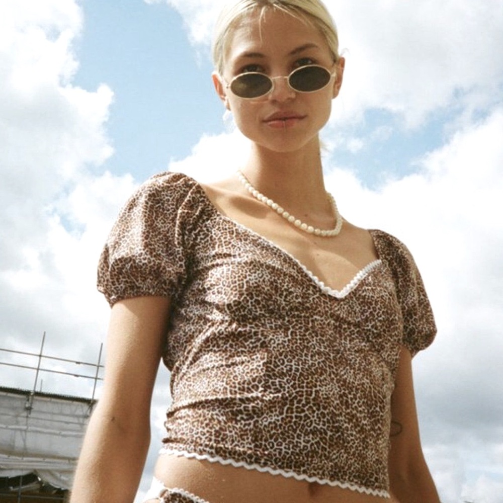 Sold Out Fruity Booty Leopard Top